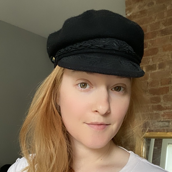 Vintage Fisherman's Wool Cap Black Size S - Picture 1 of 8